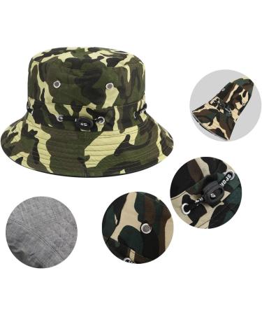 Apanphy Outdoor Angel Hat Cap | Fishing Hat with Net Grids | Summer Bucket Hat for Men | UV Protection Headgear - Buy Online on GoSupps.com