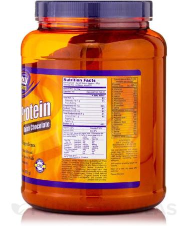 NOW Sports Whey Protein Powder - Dutch Chocolate Flavor - 2 lbs | High Quality Protein Supplement for Muscle Building & Recovery - International Shipping Available - Buy Online on GoSupps.com