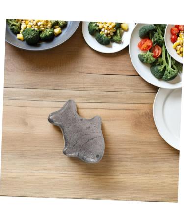  MUCKLILY 2 Piece Cast Iron Fish Cookware Iron Deficiency Prenatal Iron Kitchen Health Iron Supplement Iron Reusable Iron Supplement Vegan Dark Brown - Buy Online on GoSupps.com