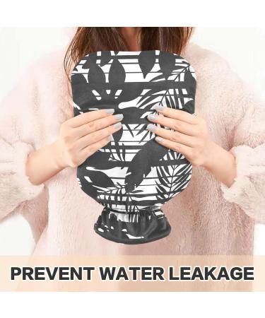 Buy Naanle Palm Leaves Flower Hot Water Bottle | 1L Transparent Heat Therapy for Pain Relief | Ideal Hand & Foot Warmer - International Shipping - Buy Online on GoSupps.com