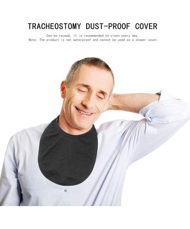 EXCEART 2pcs Tracheostomy Neck Stoma Protector Guard - Breathable Cover Shield for Laryngectomy - Home & Travel - Buy Online on GoSupps.com