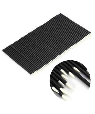 50 Pack Soft Eye & Lip Brushes - Eyeline Lipstick Micro Applicators | Perfect Daily Makeup Tool Kit - Disposable Cosmetic Brushes - Buy Online on GoSupps.com