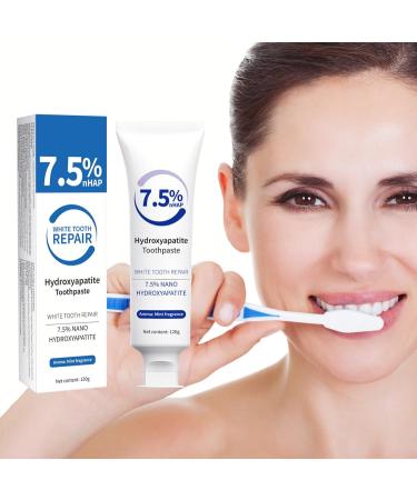 Hydroxyapatite Toothpastes for Enamel Protection and Tooth Strengthening Gentle Mint Fresh Breath Daily Use for Oral Health(5pc) - Buy Online on GoSupps.com