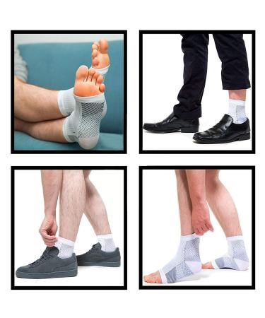 Ankle Bandage & Compression Socks for Men & Women | Plantar Fasciitis Support | Sports & Fitness - Buy Online on GoSupps.com