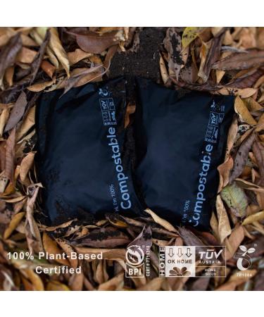 12x15.5 inches Biodegradable Shipping Bags 50 Count Compostable Poly Mailers with Eco Friendly Packaging Envelopes Supplies Mailing Bags Black 12x15.5 Inch (Pack of 50) - Buy Online on GoSupps.com