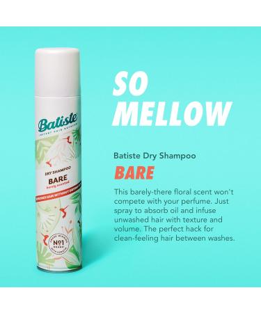 Batiste Bare Fragrance Dry Shampoo 4.23 OZ - Packaging May Vary - Buy Online on GoSupps.com