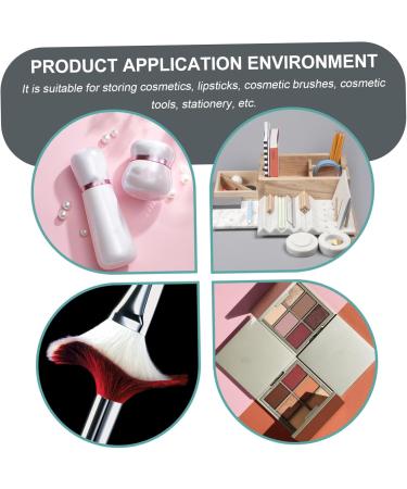 Angoily Storage Organizer 2pcs Cosmetic Storage Box Cosmetics Organizer Desktop Cosmetics Rack Makeup Box Eye Shadow Office 31X13X8.5CMx2pcs Transparentx2pcs - Buy Online on GoSupps.com