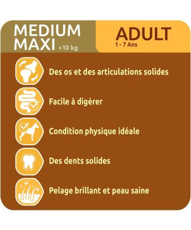 Ultima Dog Food Medium-Maxi Adult Chicken/Rice - 7 kg - Buy Online on GoSupps.com