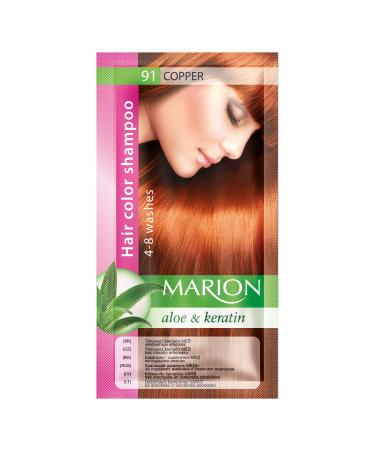 Mattel Marion shampoo in sachet semidurable color shelf life 4 to 8 washes with aloe and keratin