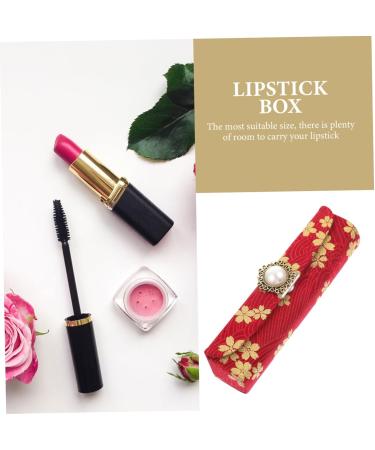 tui Rouge Vintage avec Miroir Bo te de Rangement et Compacte pour Maquillage Protection Durable pour Tubes Standard pour Usage et Voyage - Buy Online on GoSupps.com