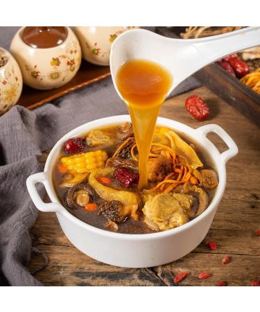 LXCJZY Soup Package Of 11 Types Of Mushrooms Mushroom Soup Bag Nutritious Mushroom and Herb Soup Set Dry Abalone Nutritious (45g/bag 3pcs) 3pcs 45 g (Pack of 1) - Buy Online on GoSupps.com
