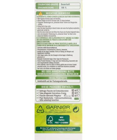 Garnier Nutrisse Creme Coloration 6N Nude Natural Dark Blond - Permanent Hair Color with Nourishing Oil - 1 Piece - Buy Online on GoSupps.com