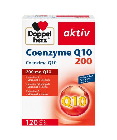 Doppelherz Coenzyme Q10 200 - supports energy metabolism and helps protect cells from oxidative stress - 120 capsules