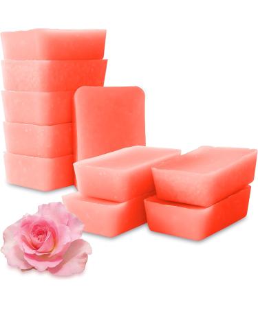 Kosmetex Rose Pink Paraffin Bath for Hands & Feet - 10x 500ml Heating Wax Block for Warmer - Buy Online on GoSupps.com