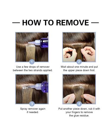 72 Pieces Double Sided Hair Extension Tape Tabs 4x0.8cm - Replacement Adhesive for Tape in Human Hair Extensions - Buy Online on GoSupps.com