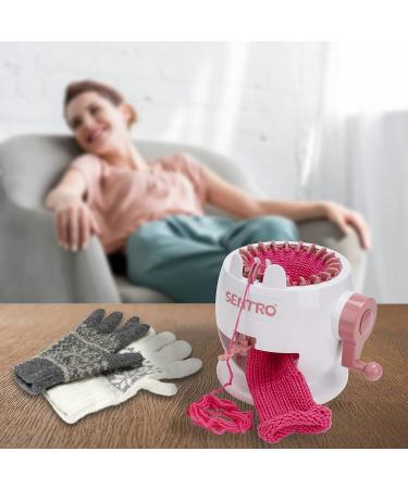 DIY Dual Mode Knitting Machine for Adults & Kids - Quick Knitting Looms for Scarves, Hats, Gloves & Bags - Buy Online on GoSupps.com