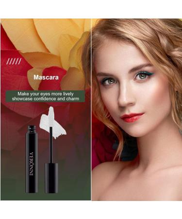  Opilroyn Lash Mascara Long Lasting Dramatic Mascara Waterproof 4D Silk Fiber Mascara Cosmetic Mascara for Sensitive Eyes Smudge Resistant Mascara with - Buy Online on GoSupps.com