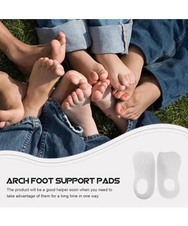 Buy GLEAVI 5 Pairs Flat Foot Insoles - Arch Support Gel Inserts for Comfort & Relief | Washable Foot Pads for O/X Type Feet - Perfect for Everyday Use - Buy Online on GoSupps.com