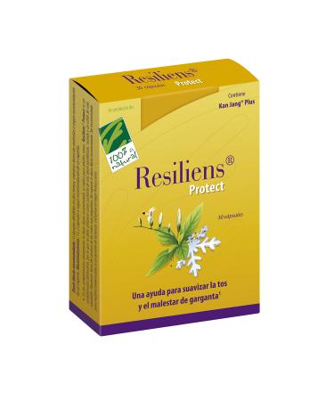CIENPORCIENNATU RESILIENS PROTECT 30cap is a capsule that simplifies daily nutrient intake It is taken regularly according to the indicated dosage The package contains 30 capsules The aa
