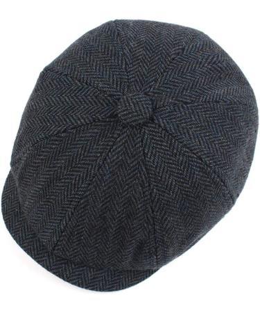 Pesaat Newsboy Caps for Toddler Boys | Vintage Tweed Driver Cap for Kids | Navy, 2-5 Y & 4-7 Y - Buy Online on GoSupps.com