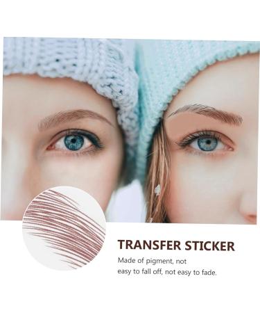 Didiseaon 27 Sheets Imitation Eco Eyebrow Sticker Eyebrow Stickers Imitation Eyebrow 6d Hair-like Eyebrows Stickers Eyebrow Transfer Stickers Eyebrow Tool Makeup Brow Sticker 21.5X14.5cmx3pcs Brownx3pcs - Buy Online on GoSupps.com