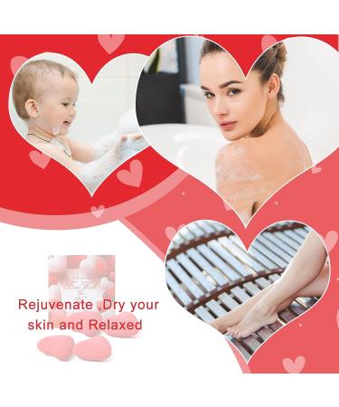 Hearts Shape Bath Bomb Gift Set - 4 x 4oz Colorful Bubble Bath Bombs with Essential Oils - Perfect Gift Idea for Women, Wife, Girlfriend - Valentine's Day & Mother's Day Gifts - Buy Online on GoSupps.com