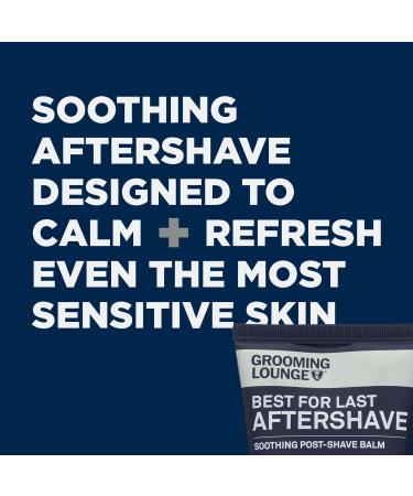 Shop Grooming Lounge Best for Last Aftershave - Soothing Balm for Sensitive Skin - Refreshing Non-Greasy Fragrance-Free - 5 oz | International Shipping - Buy Online on GoSupps.com