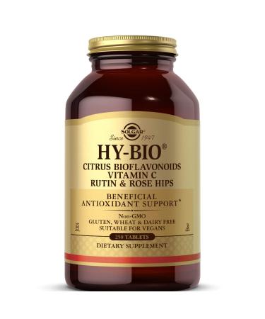 Solgar Hy-Bio Citrus Bioflavonoids Vitamin C Rutin & Rose Hips 250 Tablets