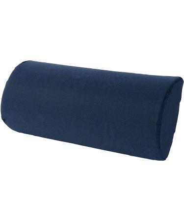 DMI Lumbar Roll Back Support Cushion Pillow  Half-Moon Size  Navy