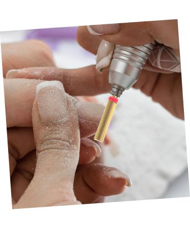 nail drill bits drills manicure supplies carbide drill bits for nails nail bit nails drill bits cuticle nail drill bit cuticle drill bits Tungsten steel set super long - Buy Online on GoSupps.com