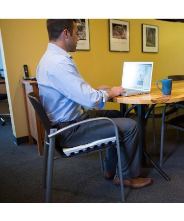 BackJoy Comfort Seat Cushion - White - Buy Online on GoSupps.com