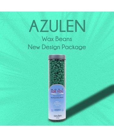 Buy More For You Film Hand Wax Beans Pet Azulene (Green) 450gr - Effective Hot Wax for Hair Removal | Sir Agda Depilatory Wax - International Shipping Available - Buy Online on GoSupps.com