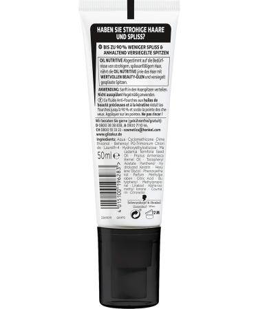 Schwarzkopf Gliss Kur Oil Nutritive Fluid for Hair Ends 50 ml - Buy Online on GoSupps.com