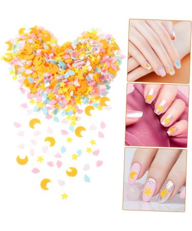 Beaupretty 1 Nail Art Polymer Clay Nail Art Flakes Cloud Moon Charms Nail Decals Nail Art Supplies Nail Decor Stickers Nail Accessories Charms Moon Decor Diy Manicure Supplies Number Cosmetic - Buy Online on GoSupps.com