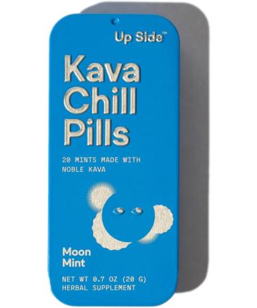 Up Side Kava Chill Pills Moon Mint Moon Mint 1 Count (Pack of 1)