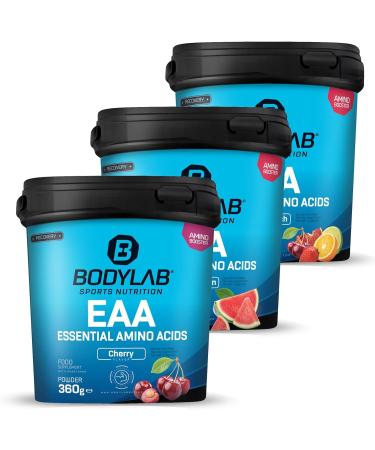 BODYLAB24 EAA Essential Amino Acids Watermelon 360g | High BCAA & EAA Vitamin B6 | Delicious Fruity Flavor | International Shipping - Buy Online on GoSupps.com
