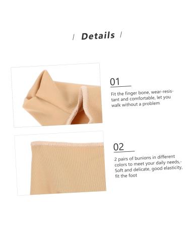 2 Pairs Bunion Pads & Toe Separators - Big Protectors & Spacers for Comfort | Assorted Colors | Ideal for Sandals & Boots - Buy Online on GoSupps.com