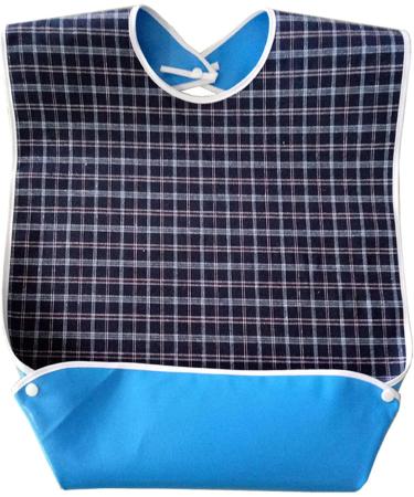 Adult Bibs for Eating - Waterproof Feeding Bib for Elderly with Crumb Catcher | Stylish and Comfortable Adult Bibs for Women for Nursing Home Care - Buy Online on GoSupps.com
