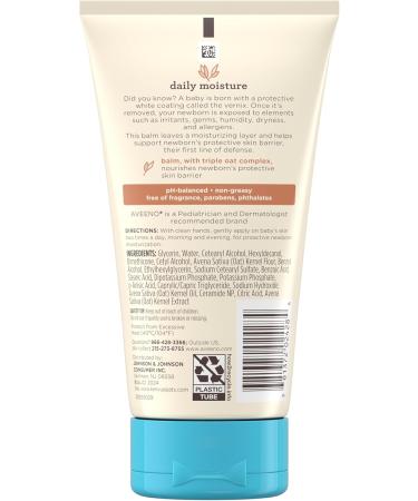 Aveeno Baby Healthy Start Nourishing Newborn Balm - Hypoallergenic Fragrance-Free Skin Care for Newborns | 5 oz - Buy Online on GoSupps.com