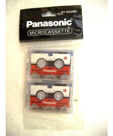 PANASONIC RT-60/2MC Audiocassette 2 Pack (PANASONIC RT602MC) (Discontinued by Manufacturer)