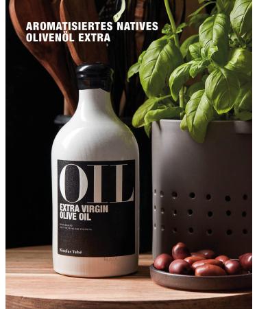 Nicolas Vah Cold Pressed Olive Oil 500ml | Flavored Extra Virgin Olive Oil for Gourmet Cooking & Roasting | Premium Quality Olive Oil - Buy Online on GoSupps.com