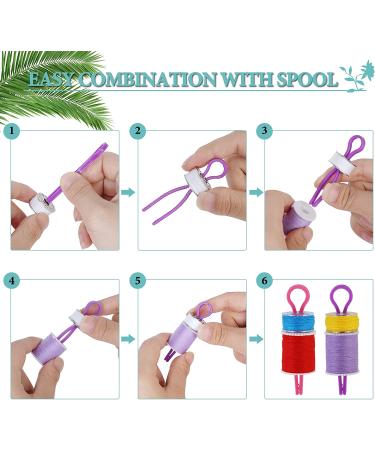 Bobbin Buddies Set of 30-Pack - Thread Holder Clips for Sewing Machine Quilting Supplies - Buy Online on GoSupps.com