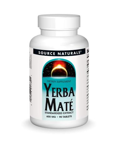 Source Naturals Yerba Mate 600 mg 90 Tablets