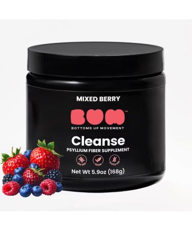 Bum Psyllium Fiber Cleanse Powder for Daily Gut Care Soluble Psyllium Husk Fiber with Sugar Free Formula Feel Lighter, Support Regularity & Everyday Digestive Comfort, 30 Servings