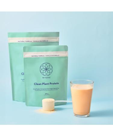Niyama Clean Plant Protein Powder | Delicious and Smooth Vegan Protein Powder from Organic Peas | Paleo Keto Soy-free Gluten-free No Stevia Zero Sugar | Vanilla Protein Powder (14 servings) (391 g (Pack of 1) Vanilla) Vanilla 391 g (Pack of 1) - Buy Online on GoSupps.com