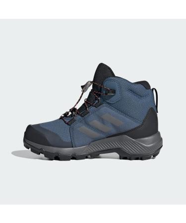 Adidas Unisex Baby Terrex Mid Gore-Tex Hiking Sneakers 27 EU - Wonder Steel Grey/Impact Orange | Shop Internationally Today! - Buy Online on GoSupps.com