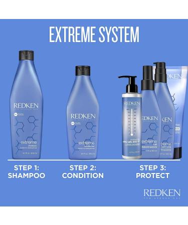 REDKEN | Extreme | Mega Mask | Dual Formula | Treatment + Care Extender | For Damaged Hair | 200ml - Buy Online on GoSupps.com