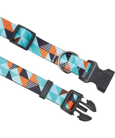 Shop Mihqy Adjustable Dog Collar - Soft & Comfortable Bohemian Design for Small Medium & Large Dogs | Geometric Floral Patterns - Buy Online on GoSupps.com