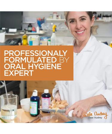 Dale Audrey Ayurvedic Oral Pulling Rinse | Natural Mouthwash for Whitening & Healthy Gums | Vegan & Cruelty-Free | Cinnamon Flavor | 8 oz - Buy Online on GoSupps.com