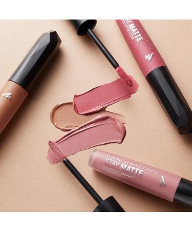 Buy Manhattan Stay Matte Liquid Lip Colour 105 Raw Kiss Long-Lasting Formula 5.5 ml | International Shipping Available - Buy Online on GoSupps.com